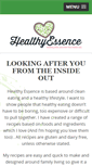 Mobile Screenshot of healthyessencefood.com